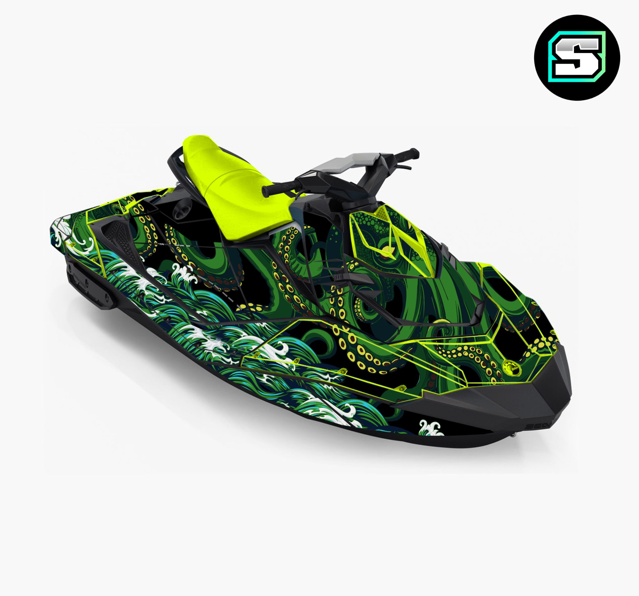 VISUEL_3D_spark_OCTOPUS_green