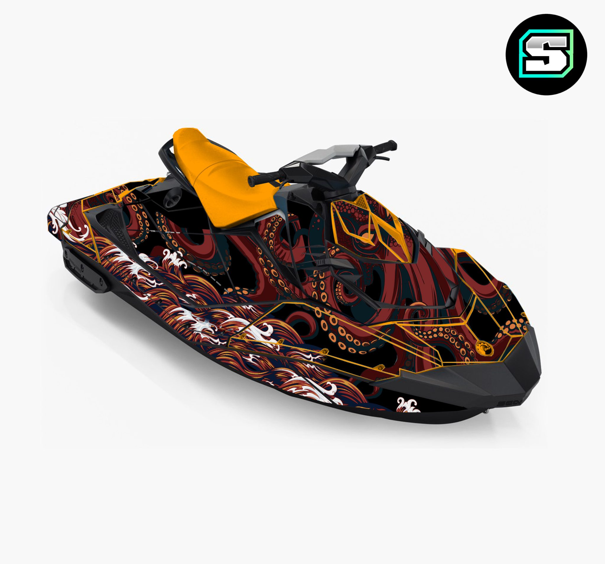 VISUEL_3D_spark_OCTOPUS_orange