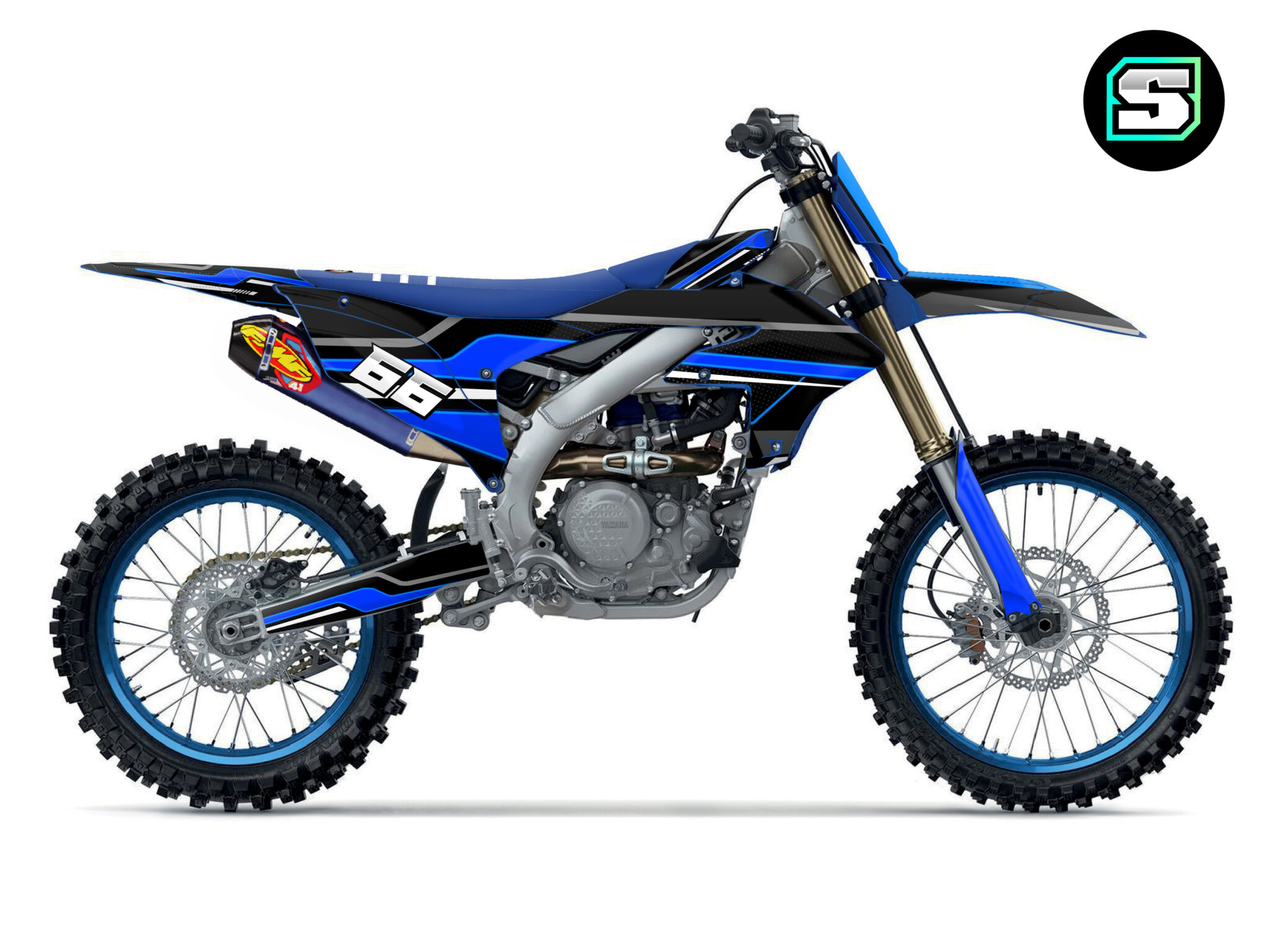 blue zone _ yamaha - photomontage