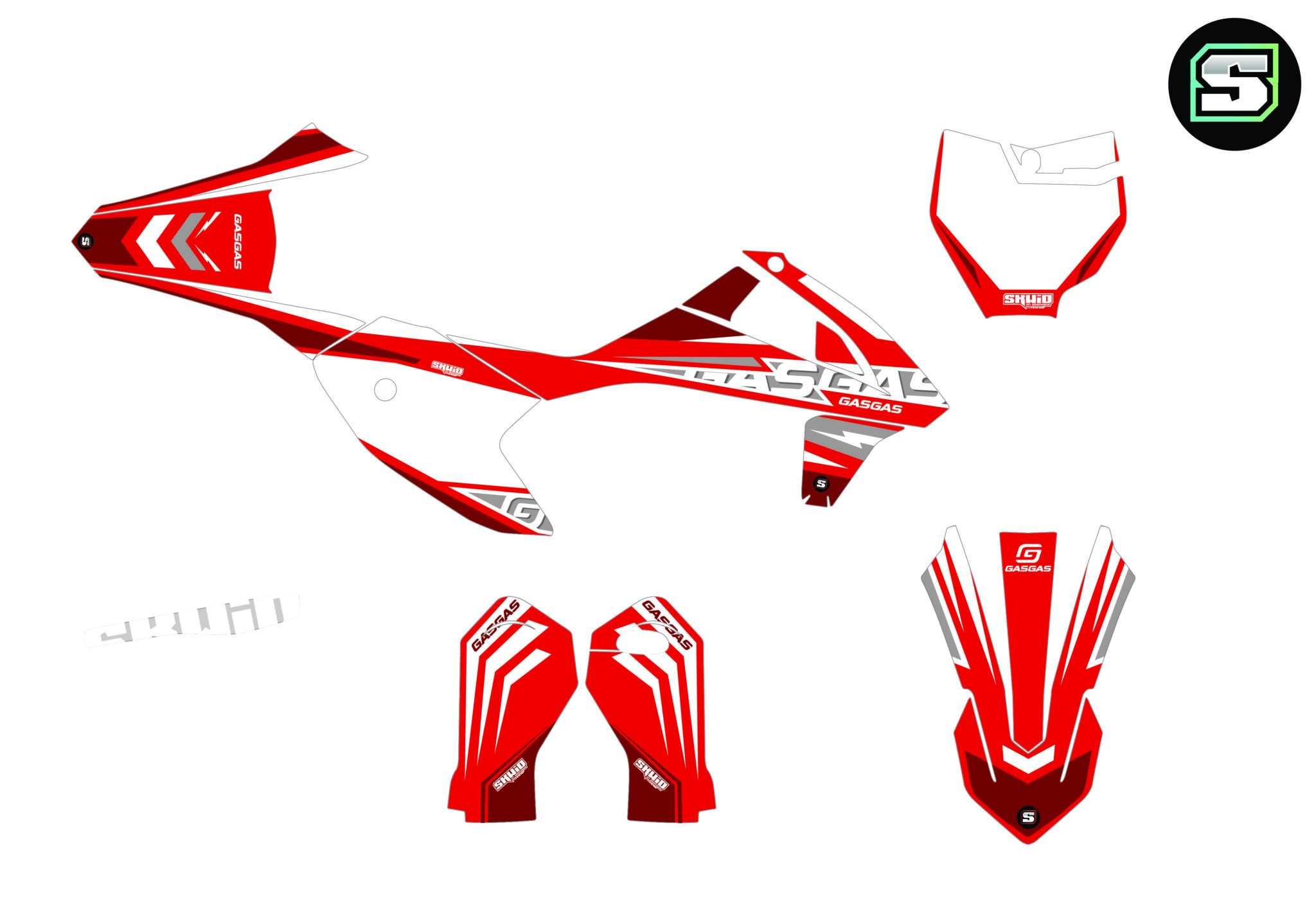 gasgas MC E5 2021 - plat