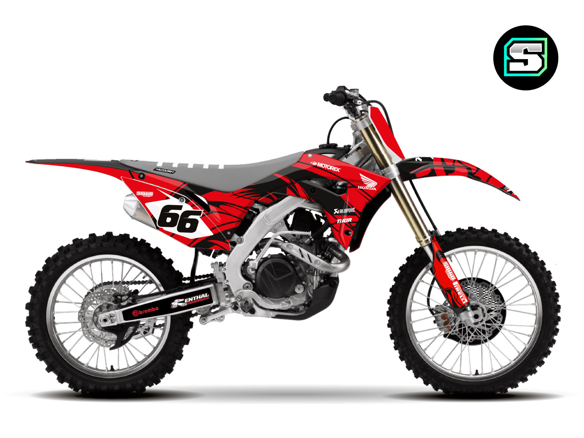 honda crf 2020 - photomontage