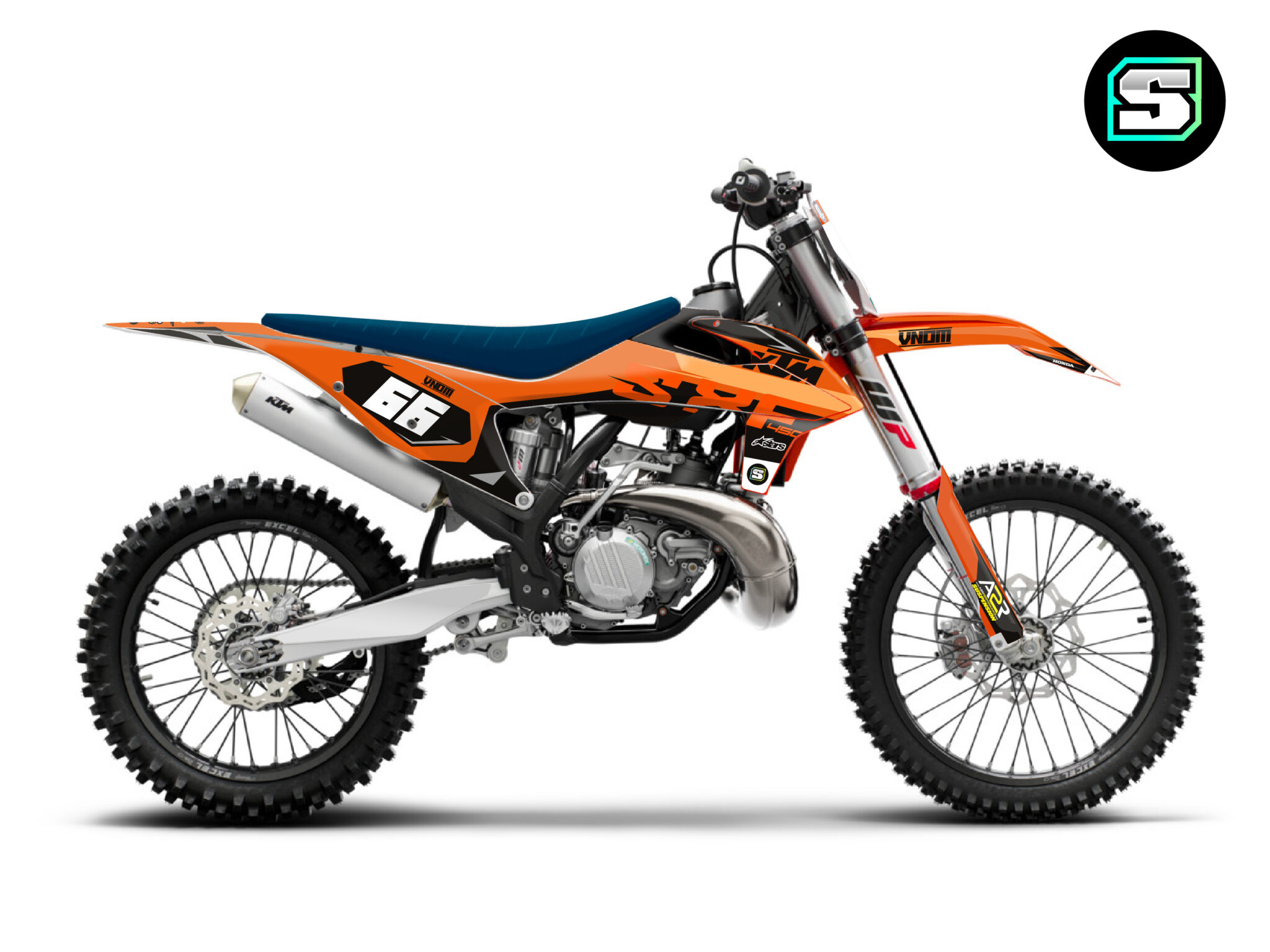 la bete rouge - ktm - photomontage